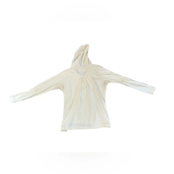 EUC Aventura off white hooded long sleeve tee Organic Cotton - Picture 3 of 6